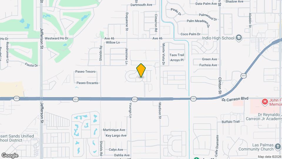 80870-80111 CA-111 Map and Location Details