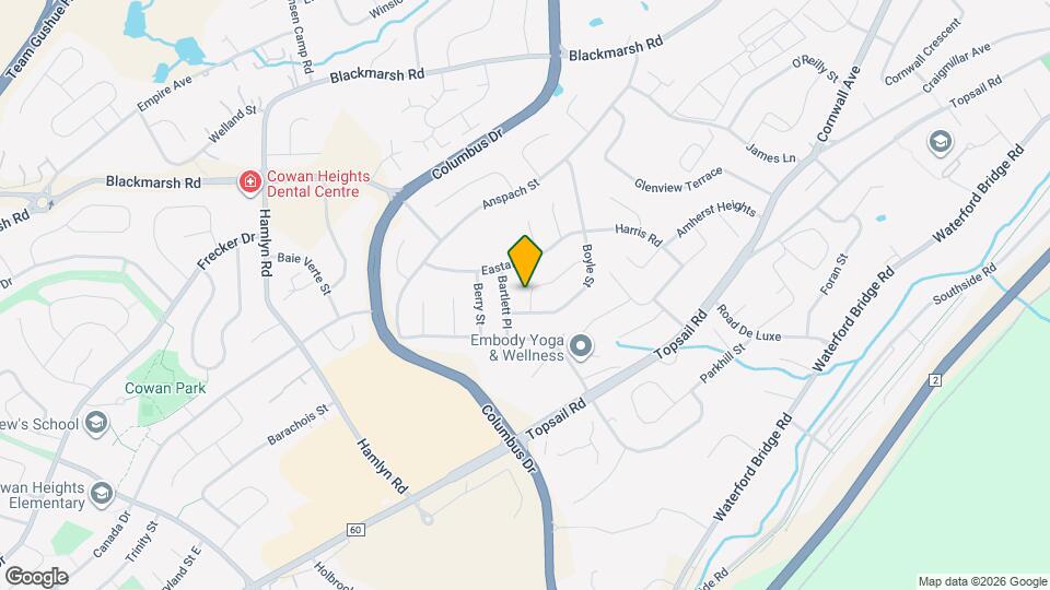 30 Lloyd Crescent Map and Location Details