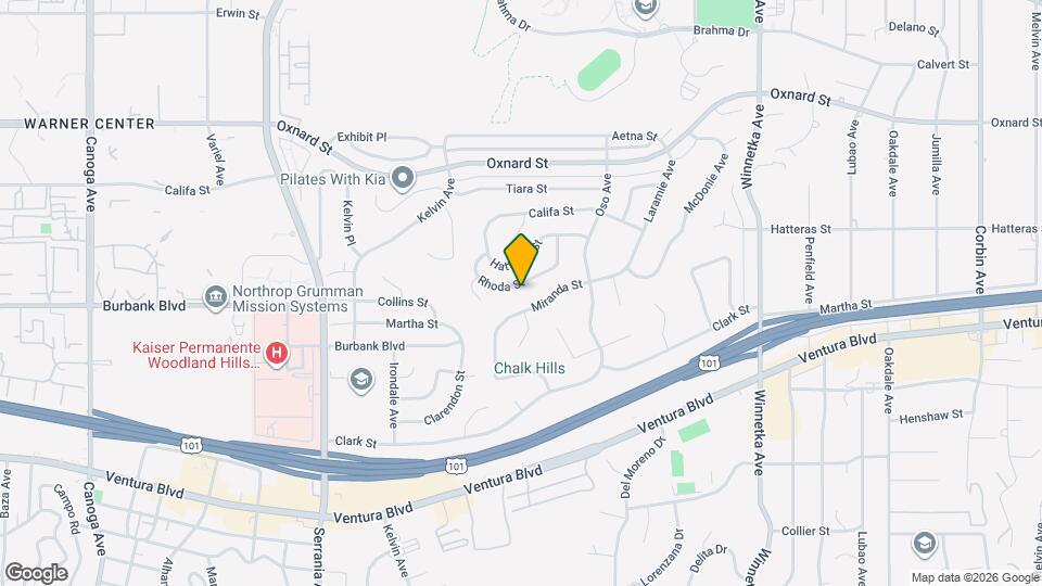 20524 Rhoda St Mapa y Detalles de la Ubicación