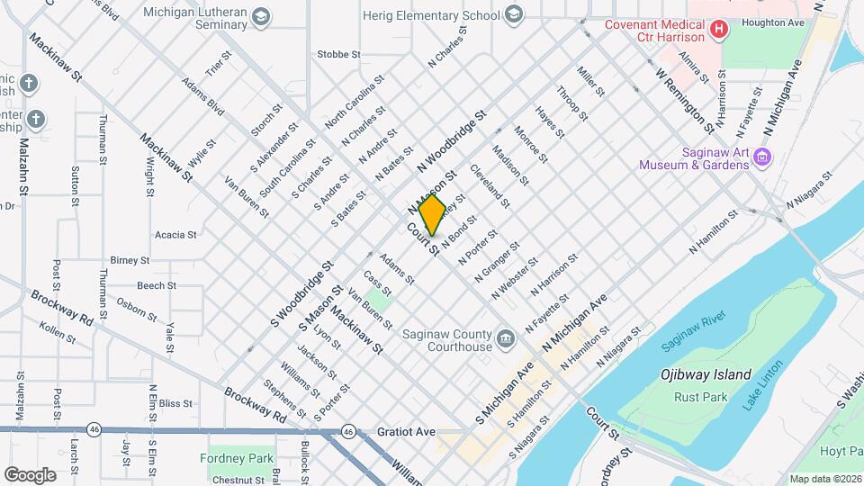 1110 Court St Map and Location Details