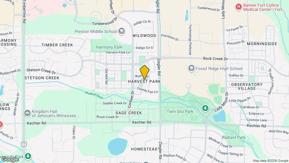 2956 Golden Harvest Ln Map and Location Details