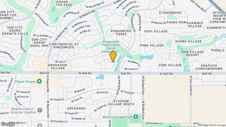 17116 N Larkspur Ln Map and Location Details