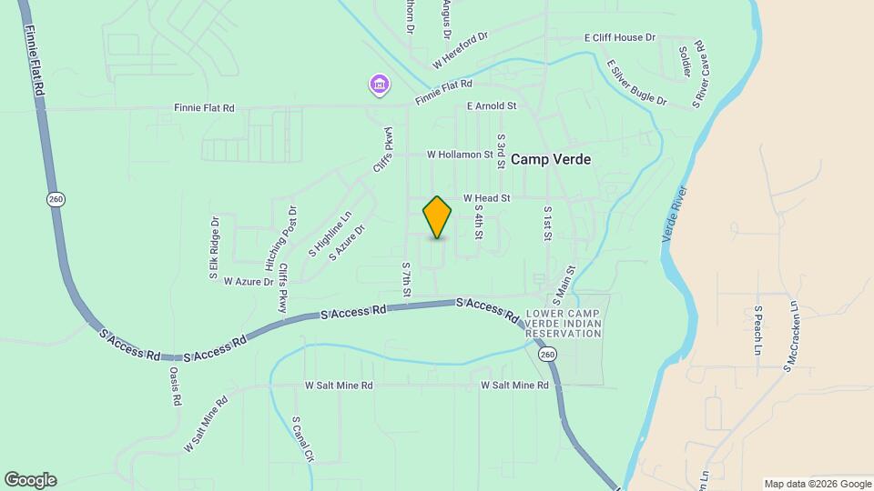 626 S Park Cir Map and Location Details