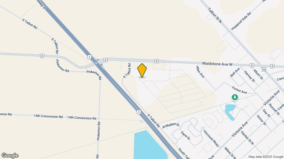 106 Reed St Map and Location Details