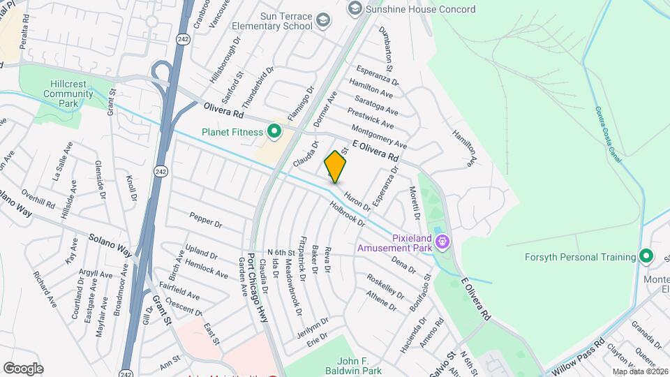 2267 Huron Dr Map and Location Details