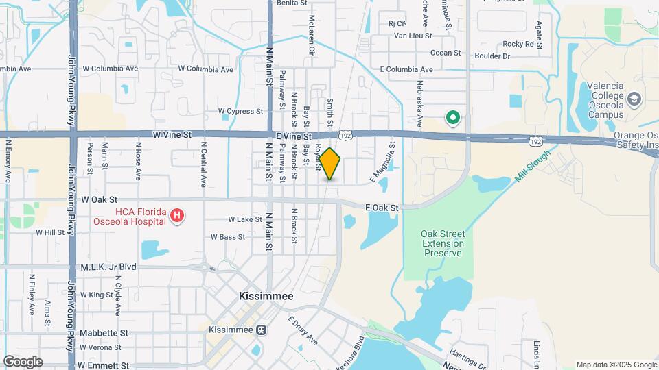 501 E Magnolia St Map and Location Details