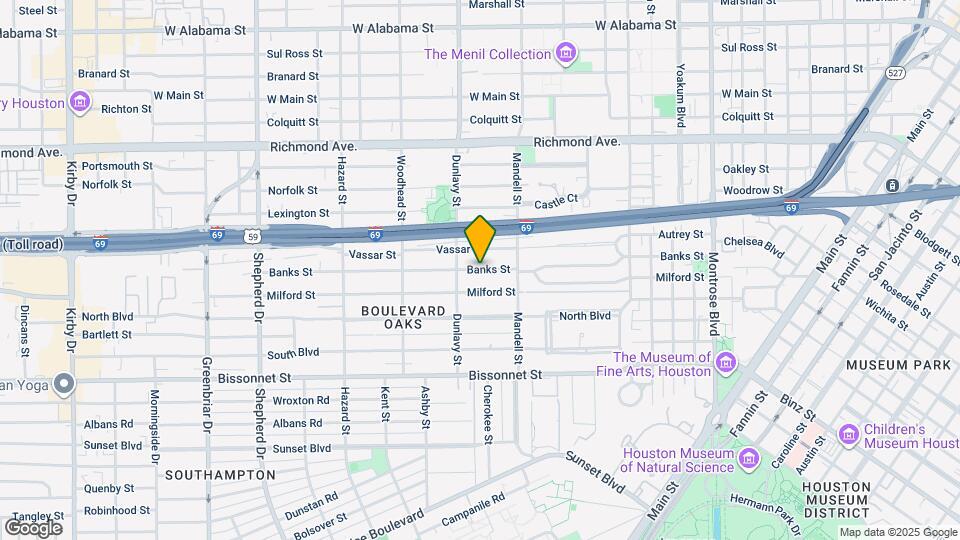 5839 Banks St Map and Location Details