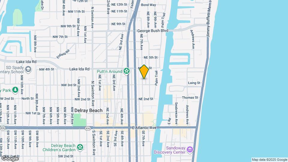 309 NE 7th Ave Map and Location Details
