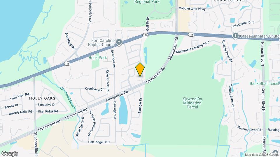 11567 Black Oak Trail Map and Location Details