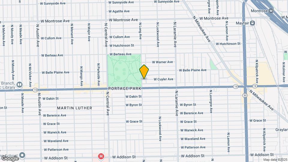 5351-5353 W Cuyler Ave Map and Location Details