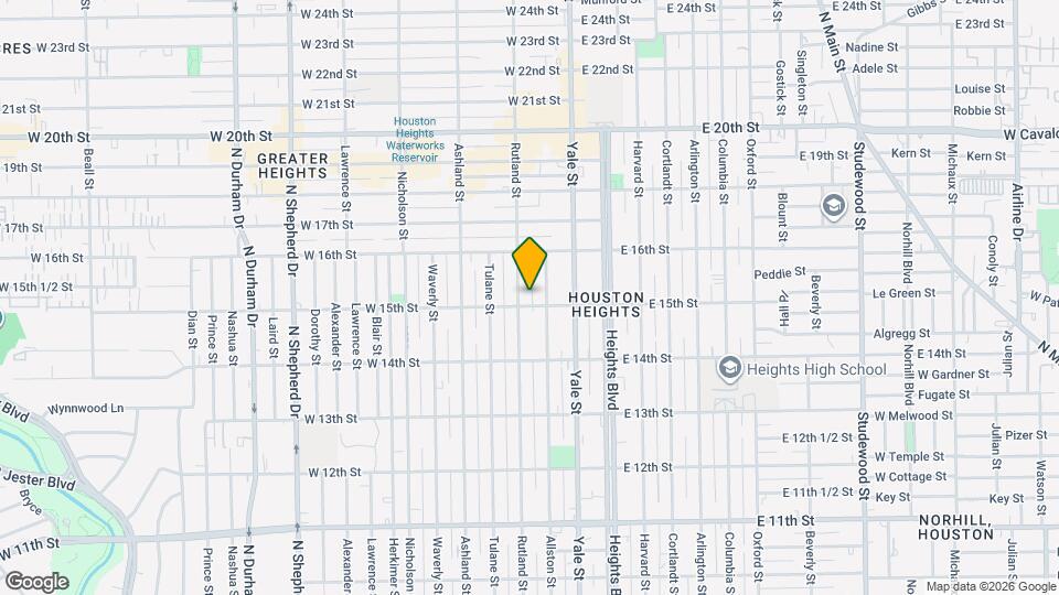315 W 15th St Map and Location Details