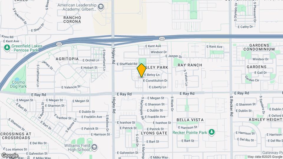 1505 S Colt Dr Map and Location Details