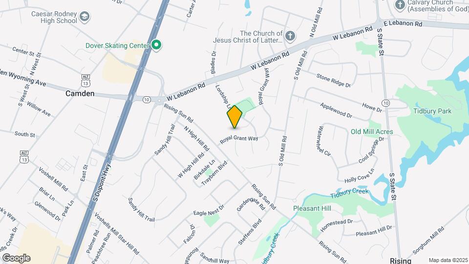 210 Royal Grant Way Map and Location Details