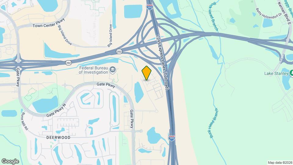 7413 Beach Walk Pl Map and Location Details