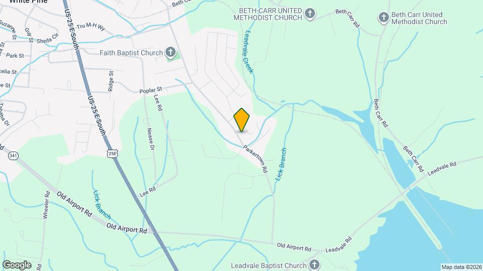 2368 Parkertown Rd Map and Location Details