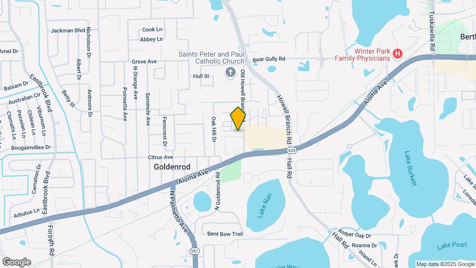 7632 Aloma Pines Ct Map and Location Details
