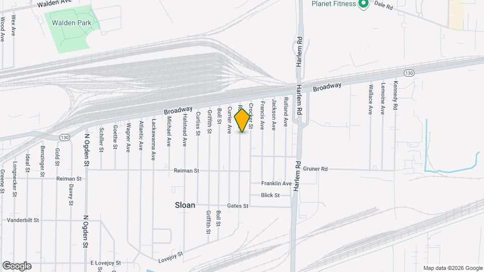 195 Roland St Map and Location Details