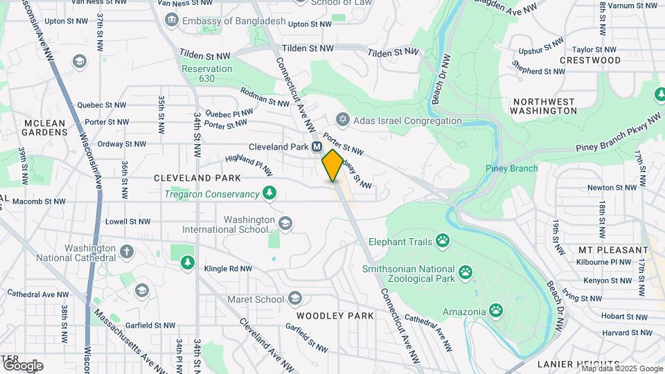 3408 Connecticut Ave NW Map and Location Details