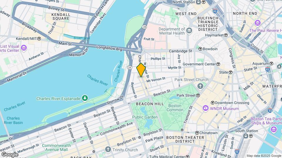 76 Charles St, Unit 2 Map and Location Details