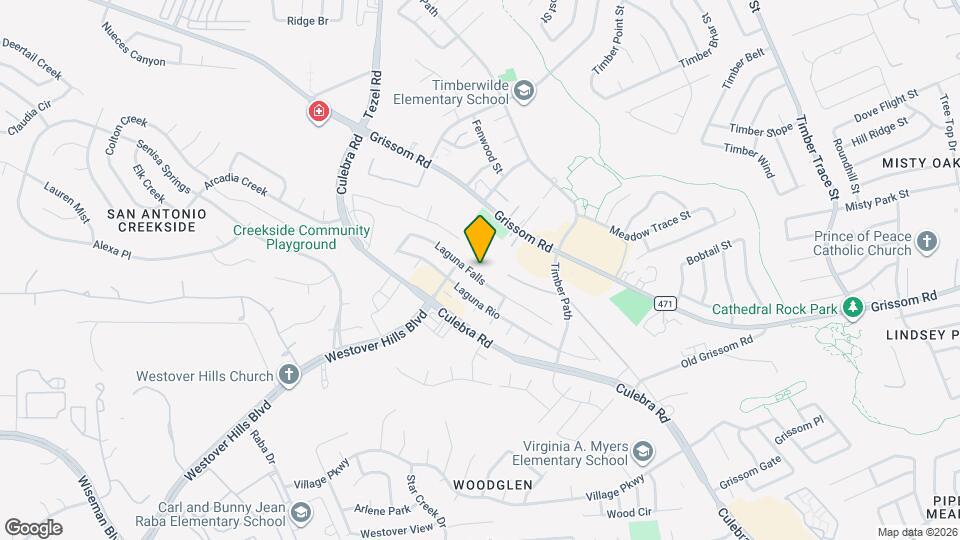 9011 Laguna Falls Map and Location Details