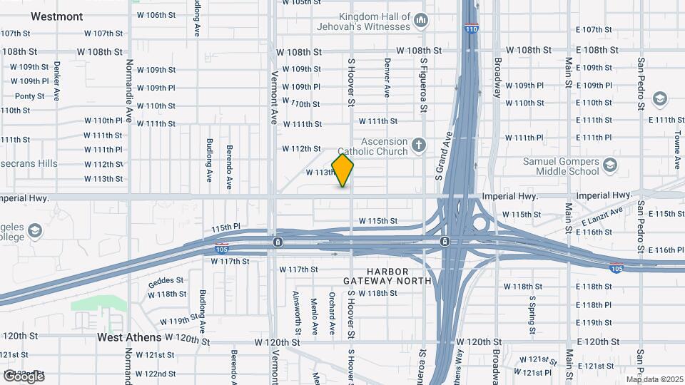 711 W Imperial Hwy Map and Location Details