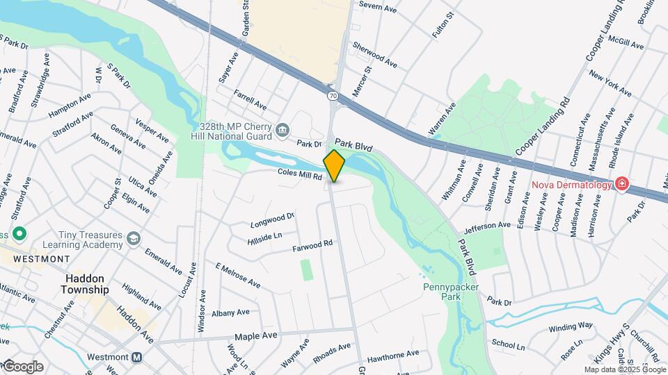 601 Pardee Ln Map and Location Details