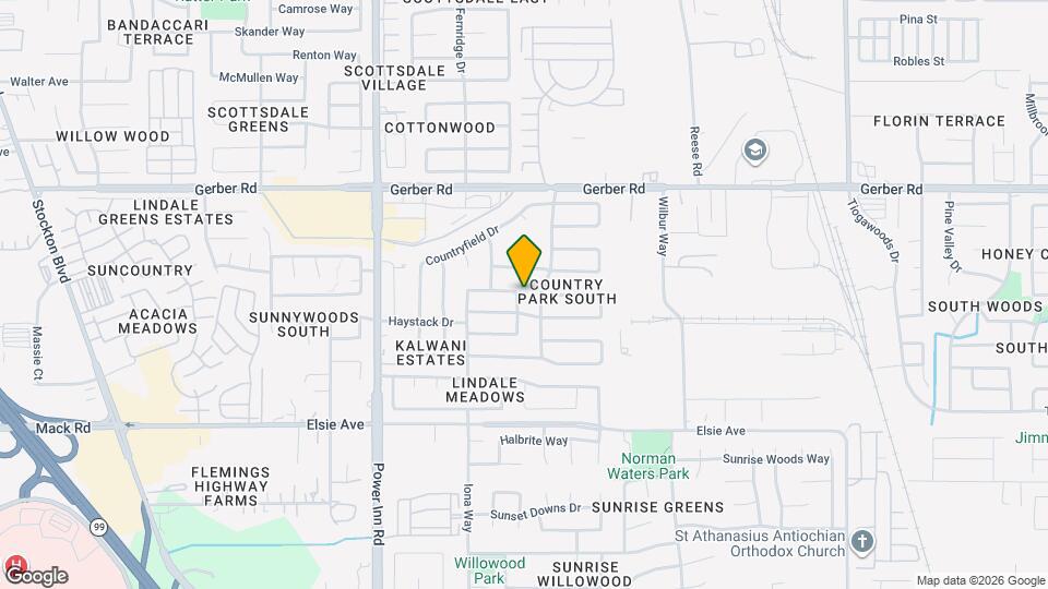 7608 Darla Way Map and Location Details