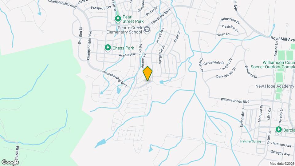 936 Championship Blvd Mapa y Detalles de la Ubicación