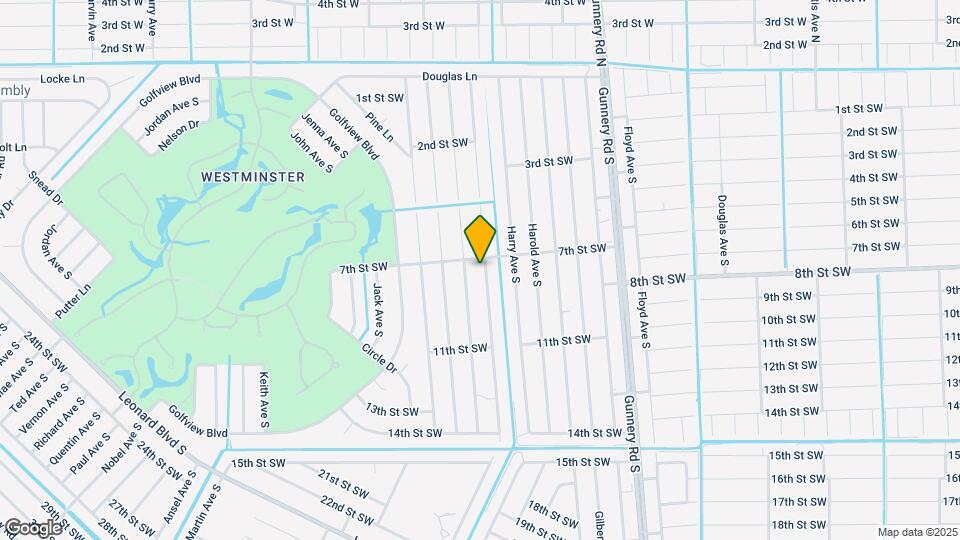 706 Hightower Ave S Map and Location Details