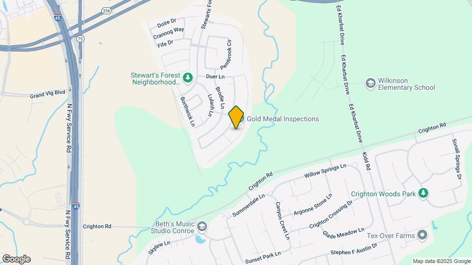 2048 Brookmont Dr Map and Location Details