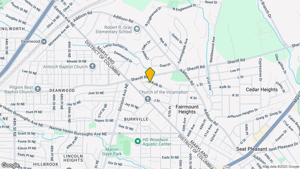 5607 Kolb St Map and Location Details