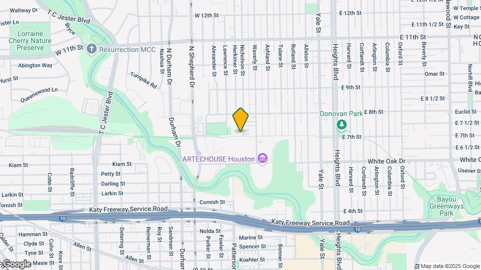705 Nicholson St Map and Location Details