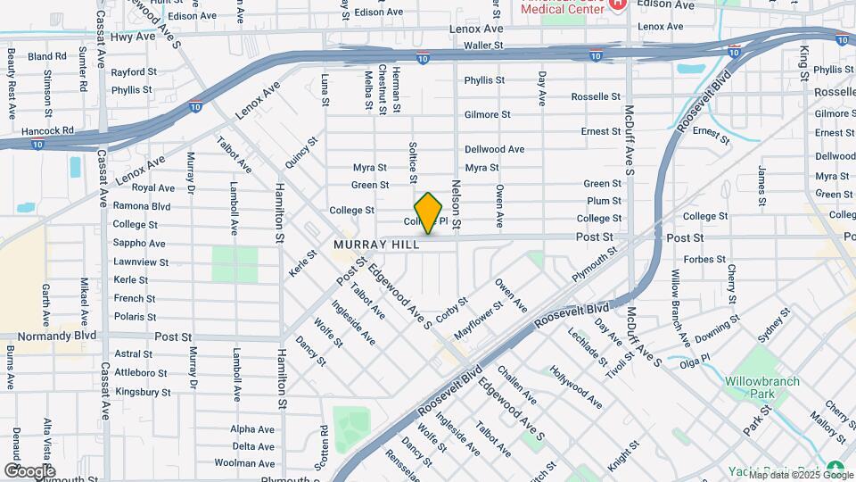 3520 Post St, Unit 2 Map and Location Details