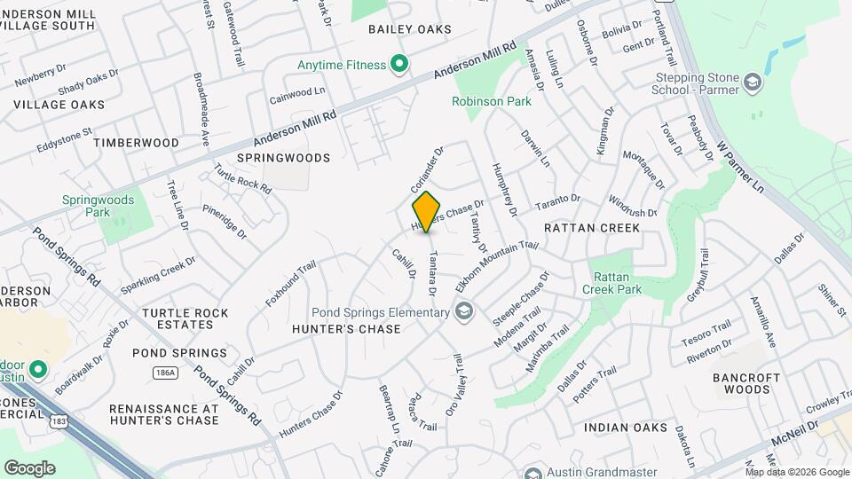 12906 Tantara Dr Map and Location Details