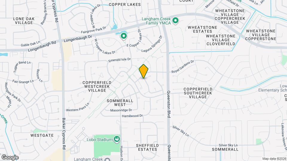 17335 Meadow Heights Dr Map and Location Details