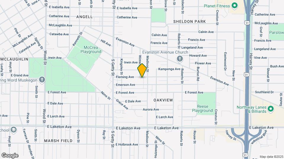 969 Fleming Ave Map and Location Details
