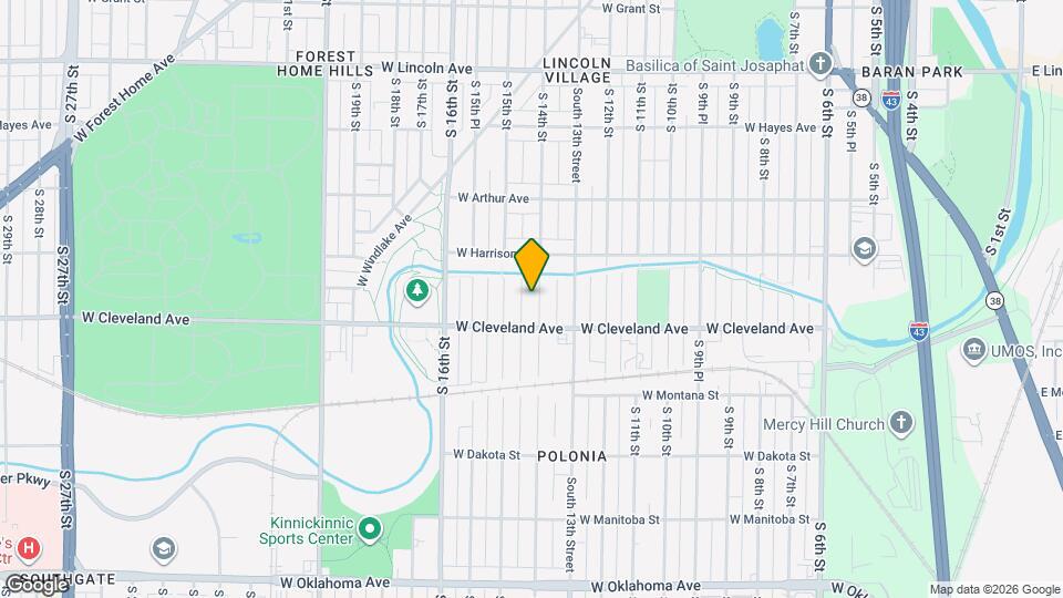 2655 S 14th St, Unit lower Mapa y Detalles de la Ubicación