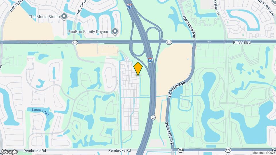 623 SW 146th Terrace Map and Location Details