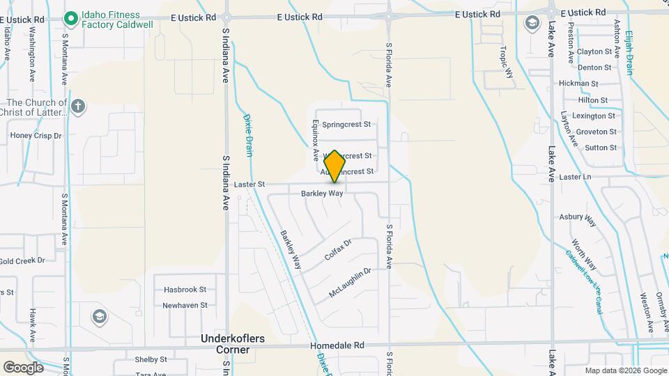 2607 Carnegie St Map and Location Details