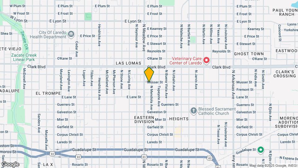 1615 Musser St Map and Location Details