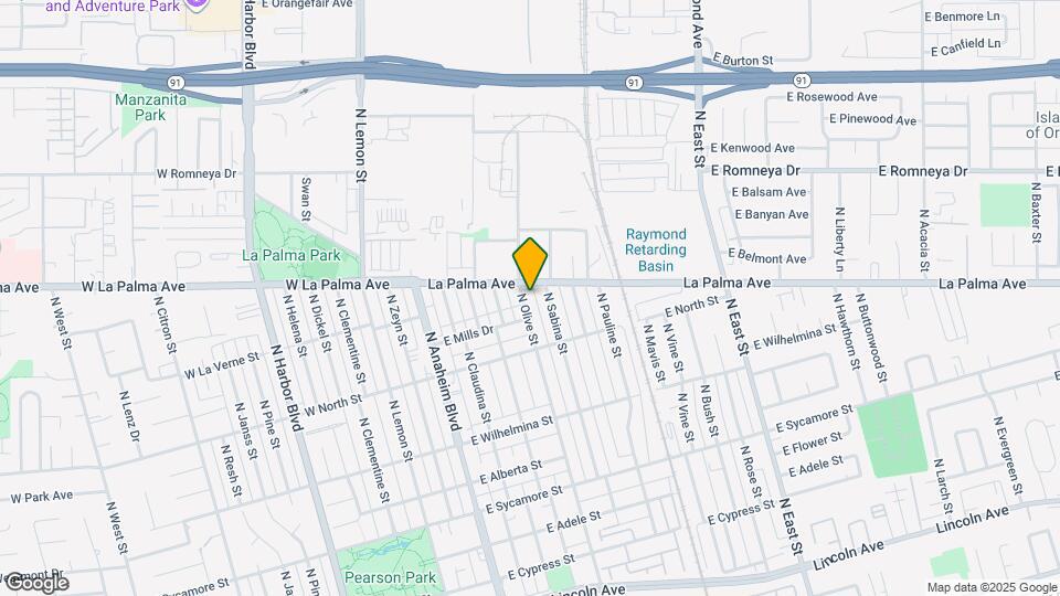 914 N Olive St, Unit 914 Mapa y Detalles de la Ubicación