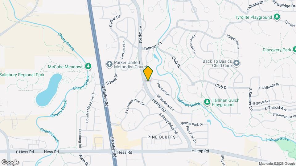 20226 Willowbend Ln Map and Location Details