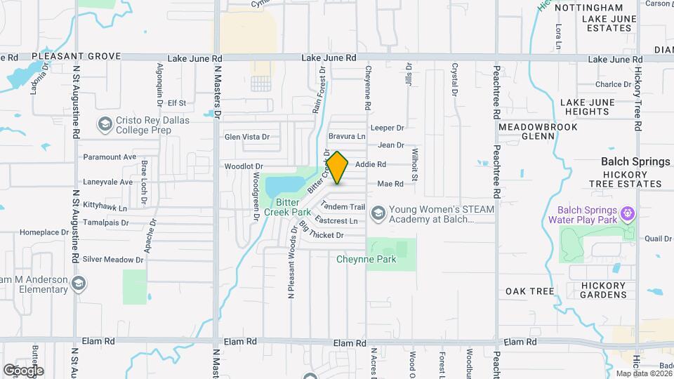 939 N Pleasant Woods Dr Map and Location Details