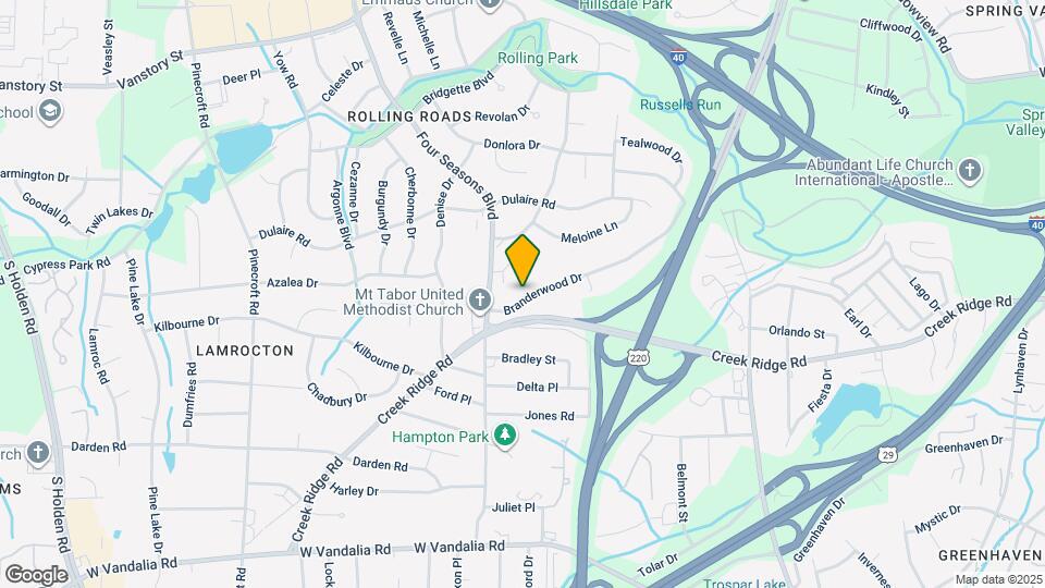 3020 Branderwood Dr Map and Location Details