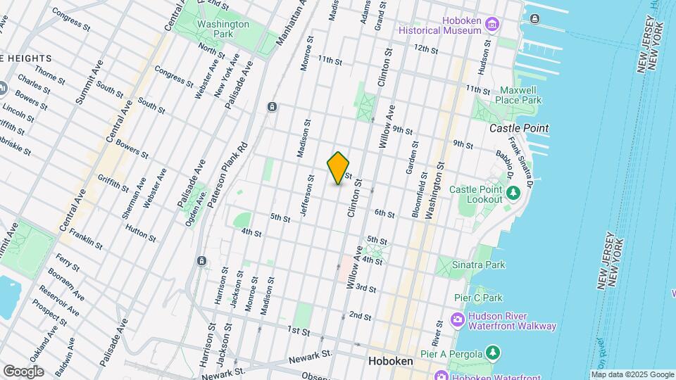 614 Grand St Mapa y Detalles de la Ubicación