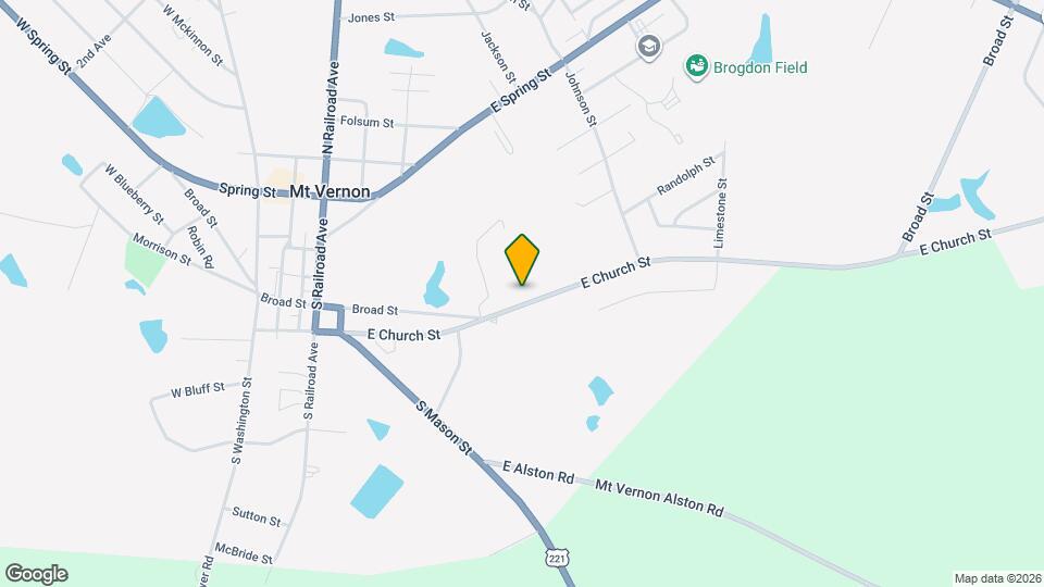 450 E Church St Map and Location Details