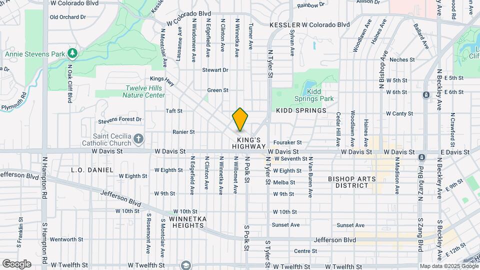 The Homes of Kings Way Map and Location Details