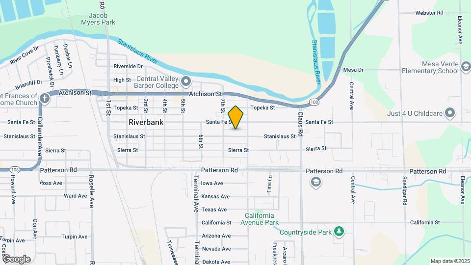 3733 Stanislaus St Map and Location Details
