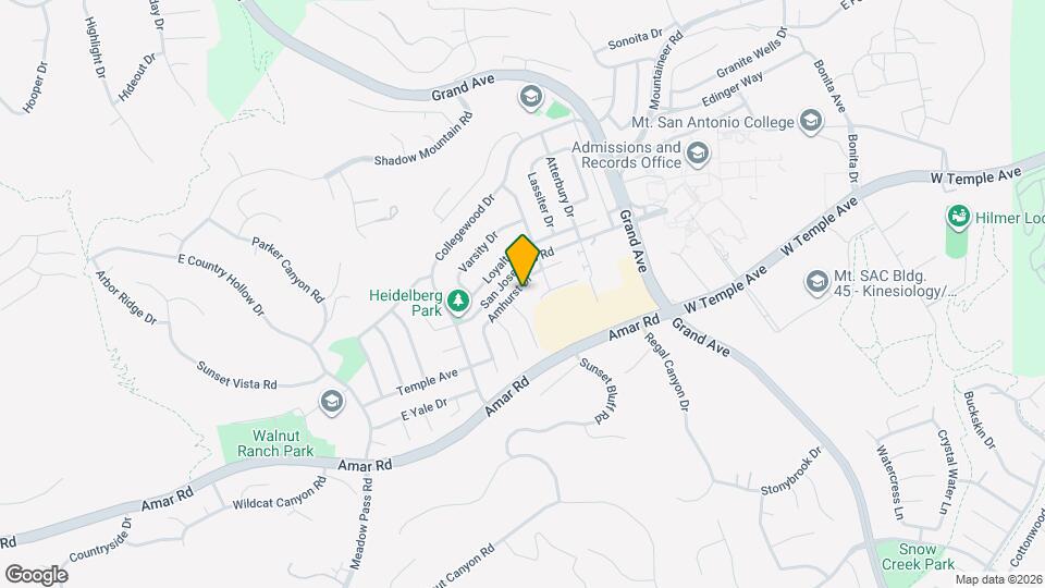 20516 Amhurst Dr Map and Location Details