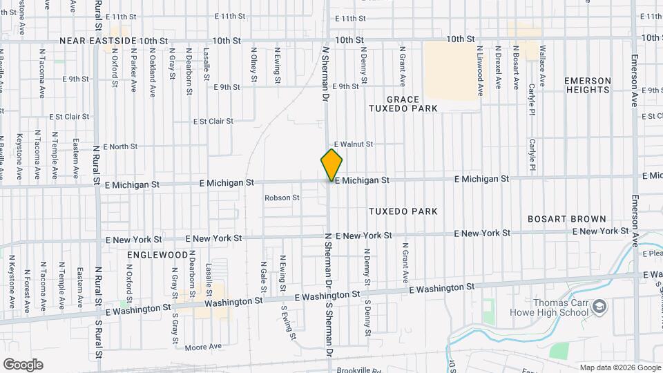 447 N Sherman Dr Map and Location Details